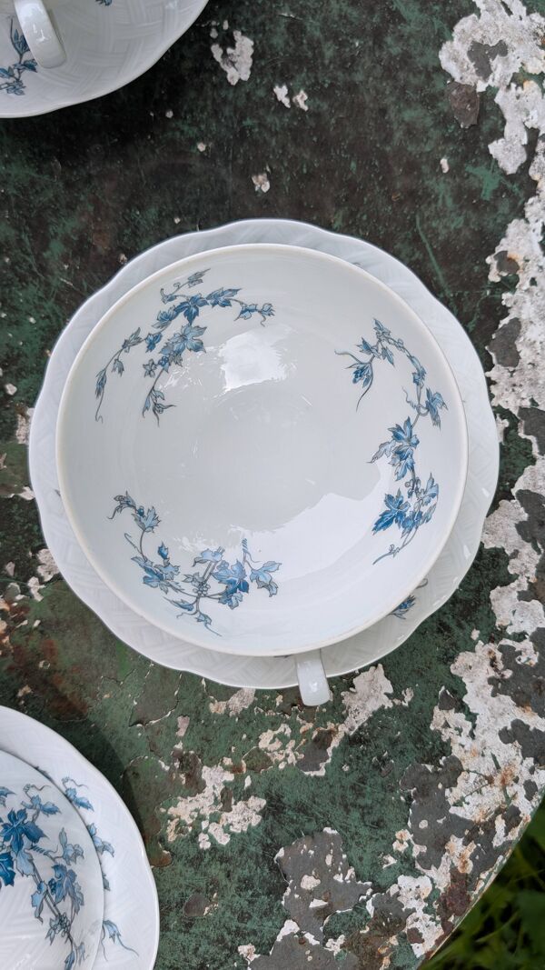 Service à thé Limoges Bernardaud Saint-Saëns