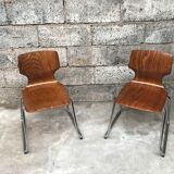 Pair of children's chair Pagholz Flototto