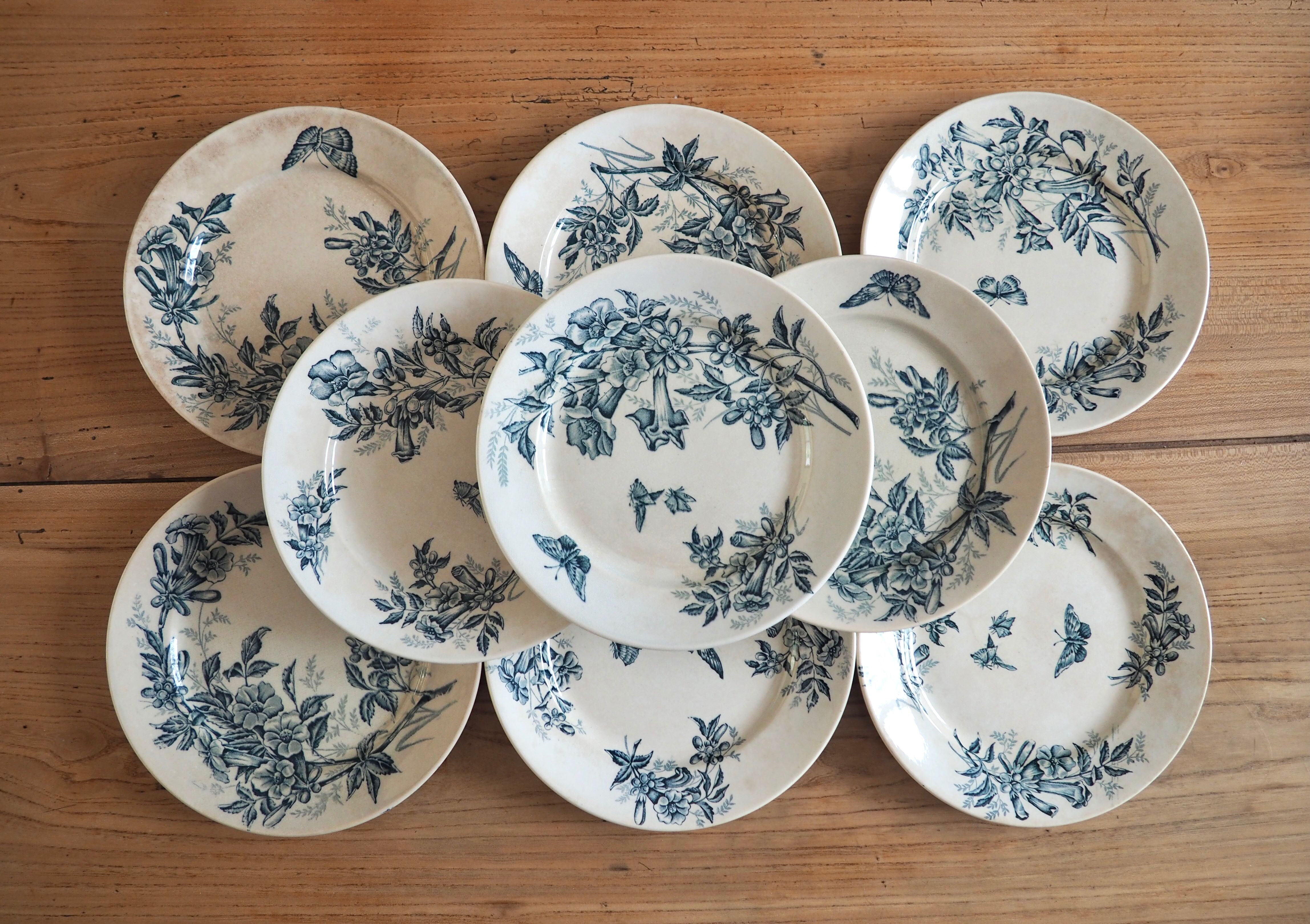 Old Badonviller Plates