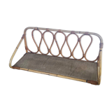Etagère rotin vintage