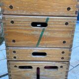 Old gymnastics plinth