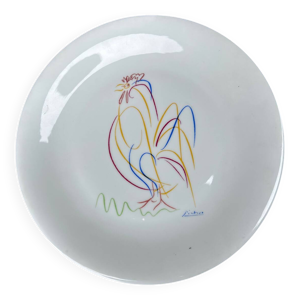 Assiette le Coq picasso