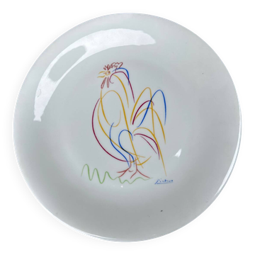 Picasso Rooster Plate