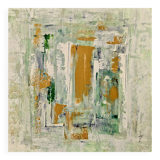 Abstract painting table