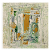 Abstract painting table