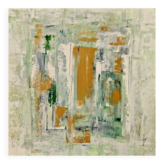 Abstract painting table