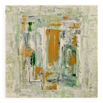 Abstract painting table