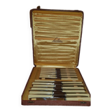 Ménagère 24 couteaux dans leur écrin.