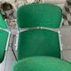 Set of 4 Green DSC106 Giancarlo Piretti chairs by Castelli