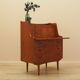 Bureau secrétaire en teck, design danois, années 1970, fabricant : AG Spejl Kobberbes