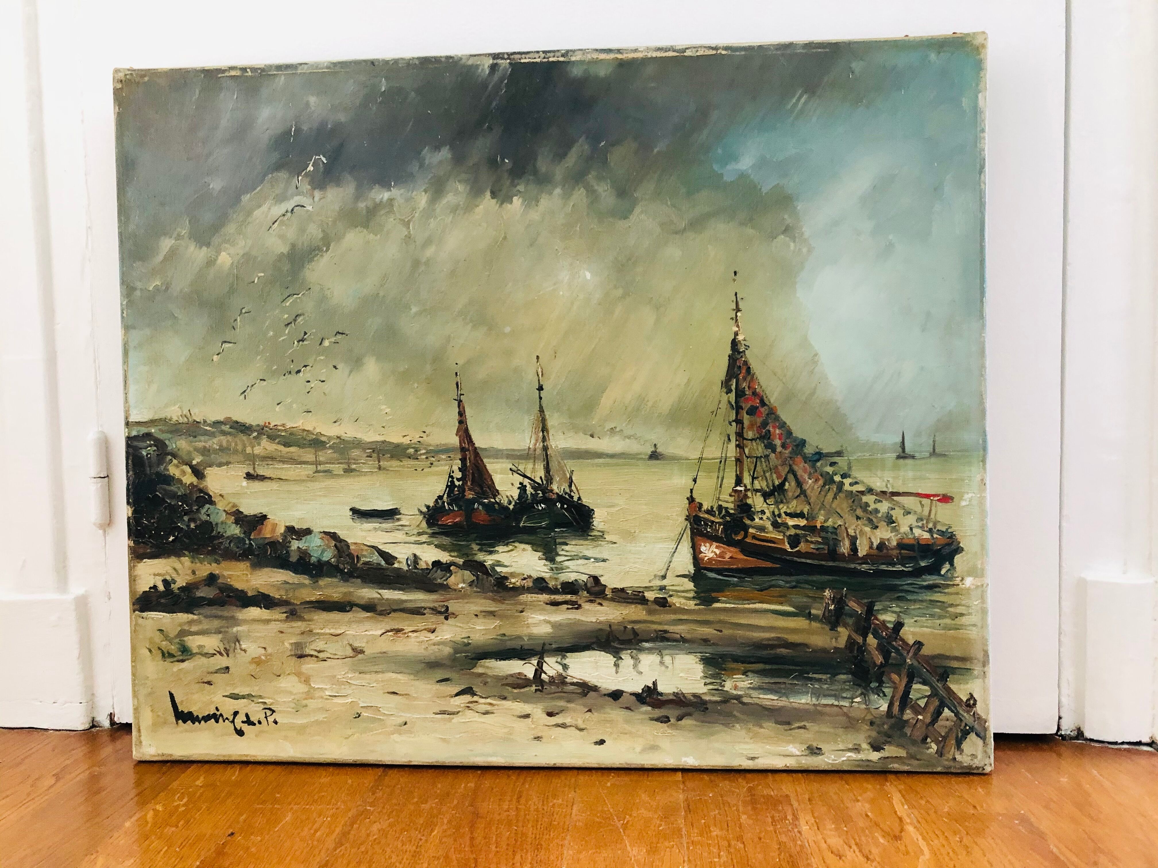 Oil on canvas