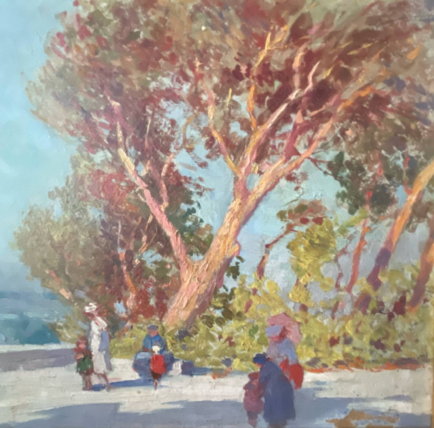 Oil painting by Hyacinthe Royet (1862-1926).