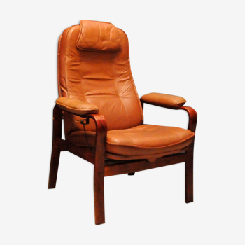 Gota Mobler leather reclining chair