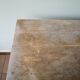 Table en bois bureau patine grise