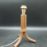 Designer table lamp in Rattan