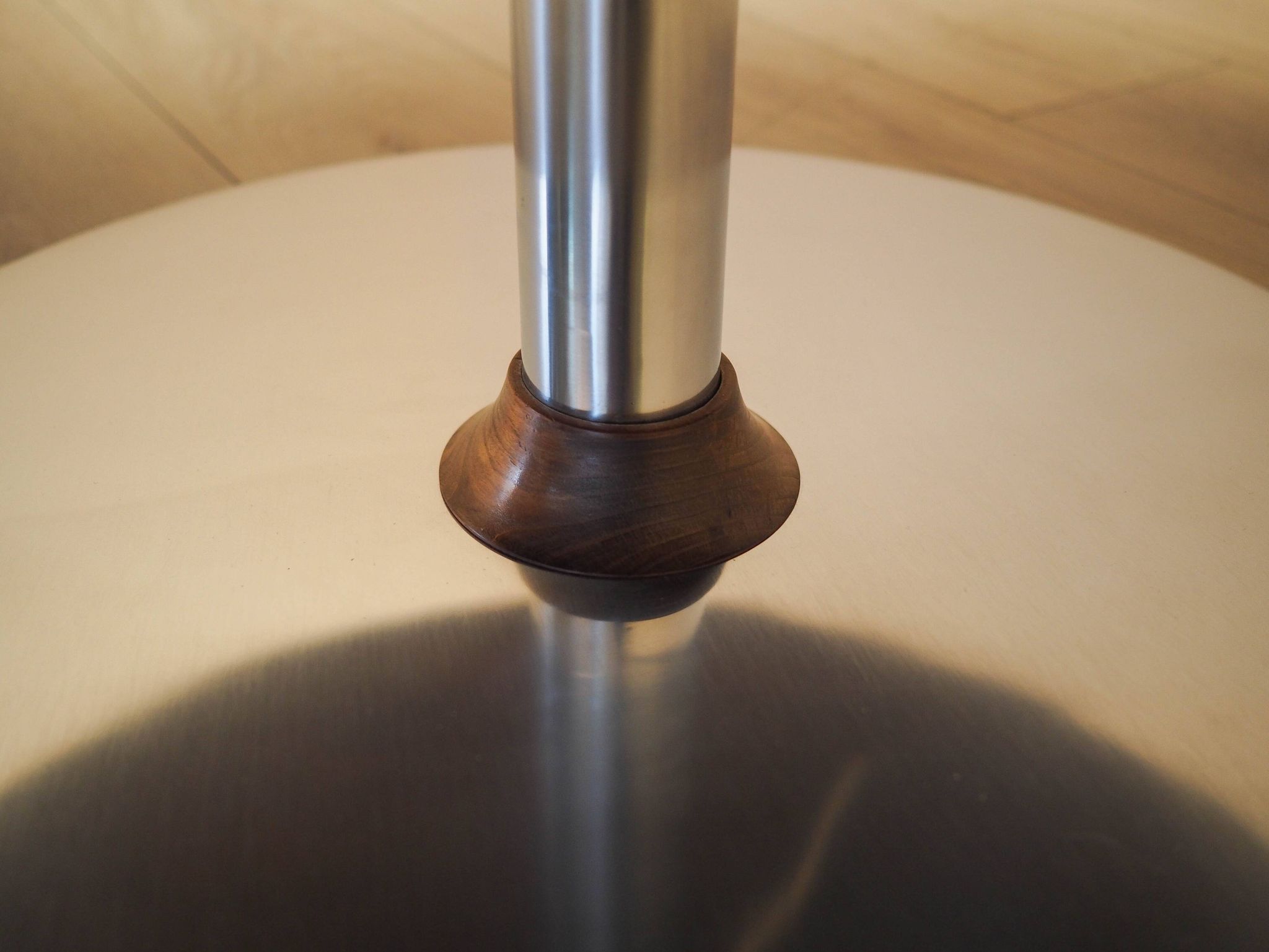 Round rosewood coffee table, Danish design, 1970s, made in Denmark
