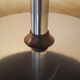 Round rosewood coffee table, Danish design, 1970s, made in Denmark