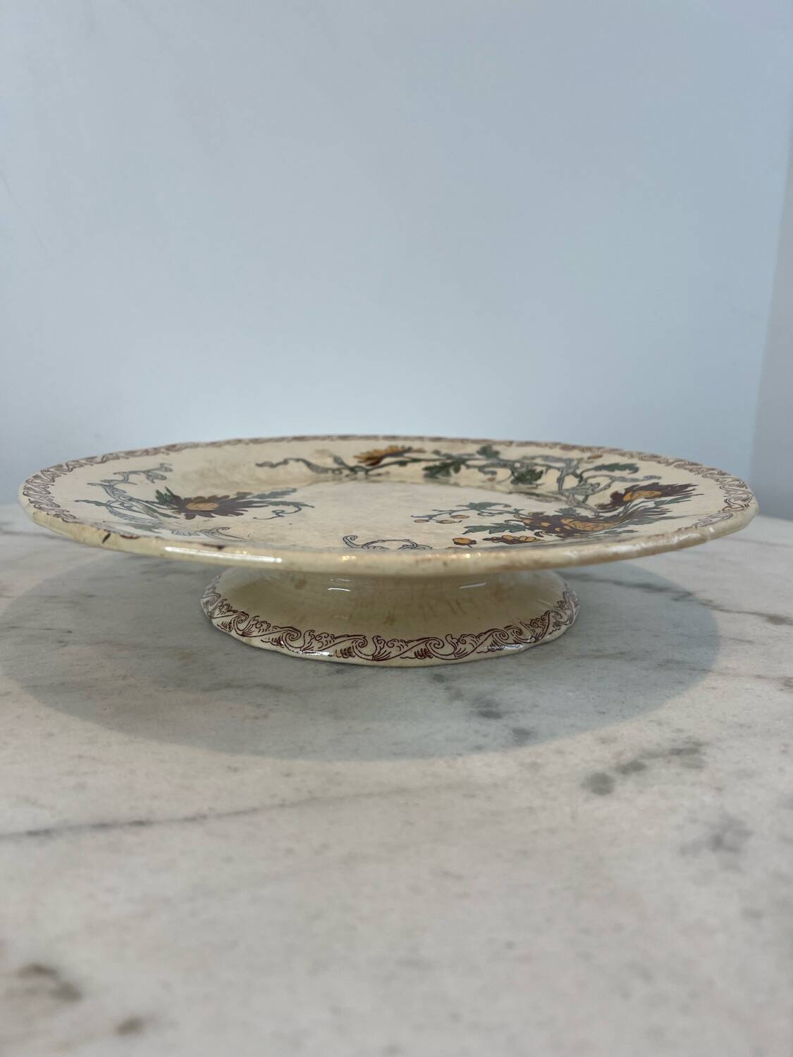 Gien ironstone dish, 19th century.