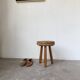 Tabouret corde et chêne Audoux Minet
