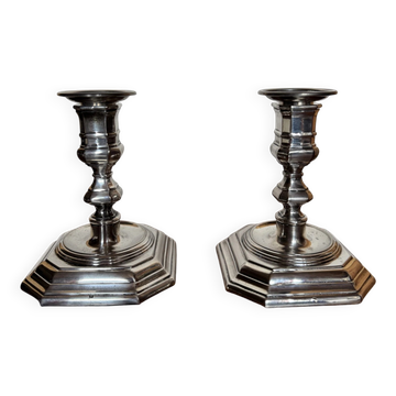 Pair of Louis XV style candlesticks