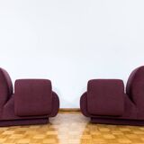 Modular Lounge Chairs model 5303 by Oelsa 1970's Germany, Set of 2