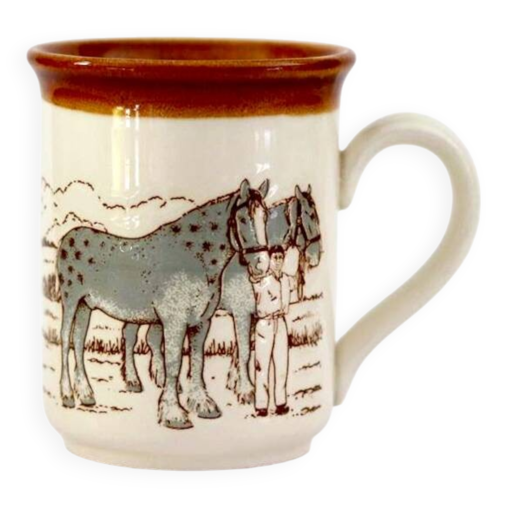 English ceramic cup