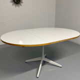 Extendable dining table designed by George Nelson for Herman Miller 60’