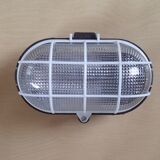 Ebonoid porthole lamp