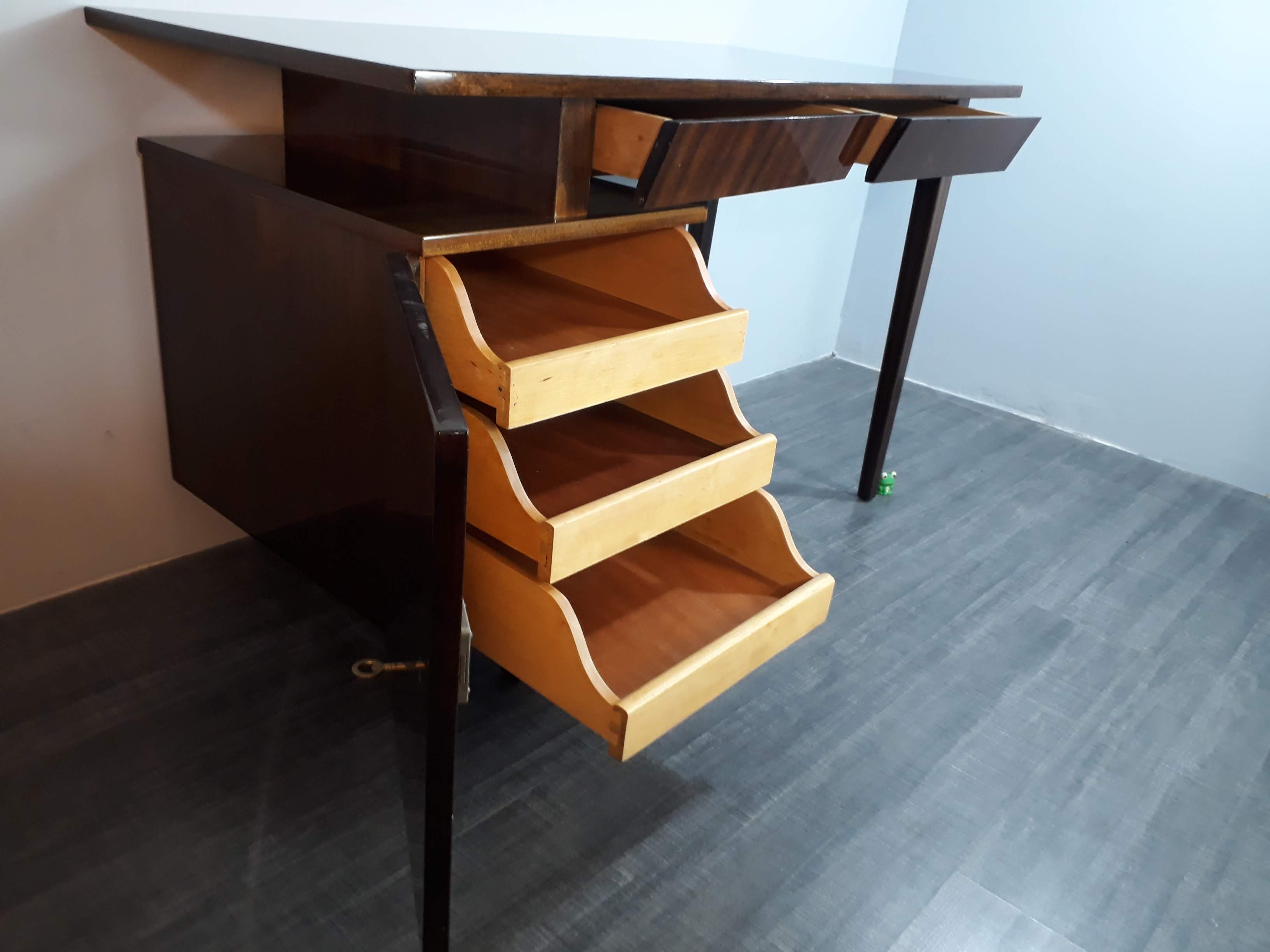 Desk Mr. Puchalski model 20-11 Vintage Polish 1959