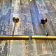 Brass wall lights