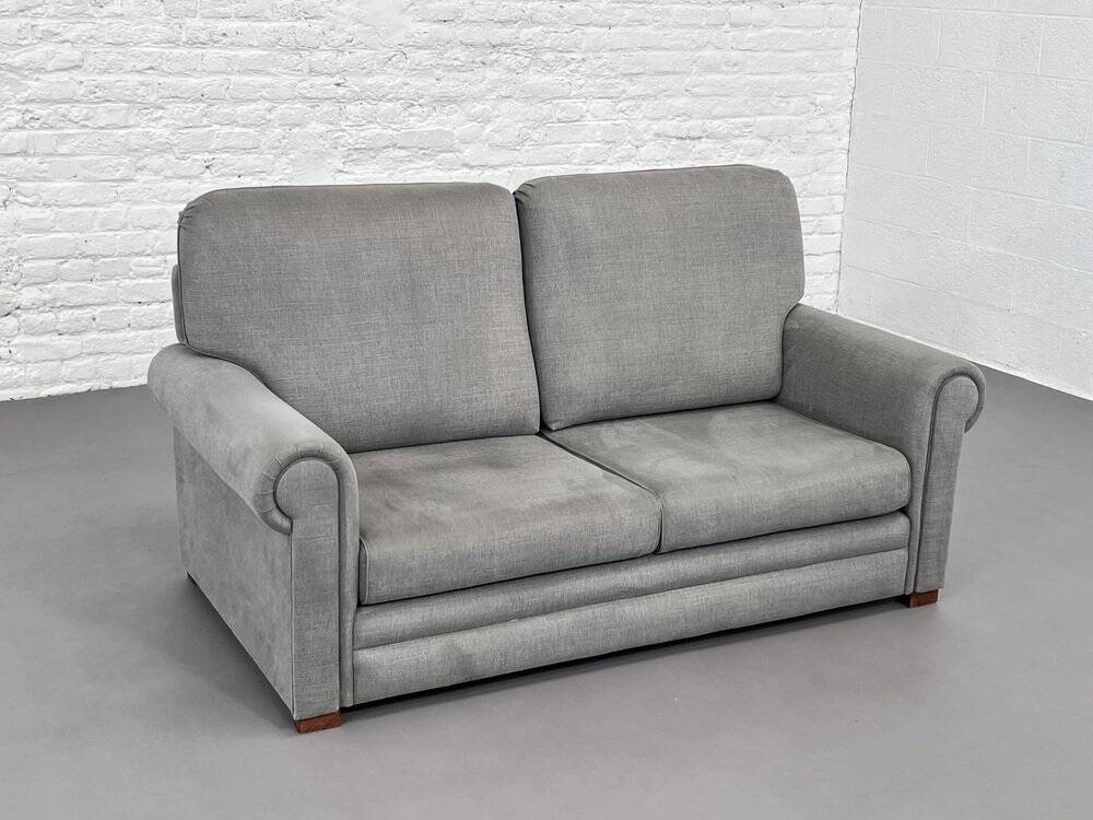 2 Seater Sofa in Grey Fabric