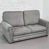 2 Seater Sofa in Grey Fabric