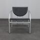 Pair of Kokatu leather lounge chairs by M.A. Cigan for Akaba, Spain, 1980s