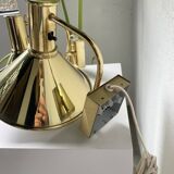 Pair of Hovik Lys brass wall lights Jonas Hidle Denmark