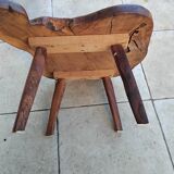 Vintage solid ornate coffee table