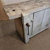 Old carpenter's workbench