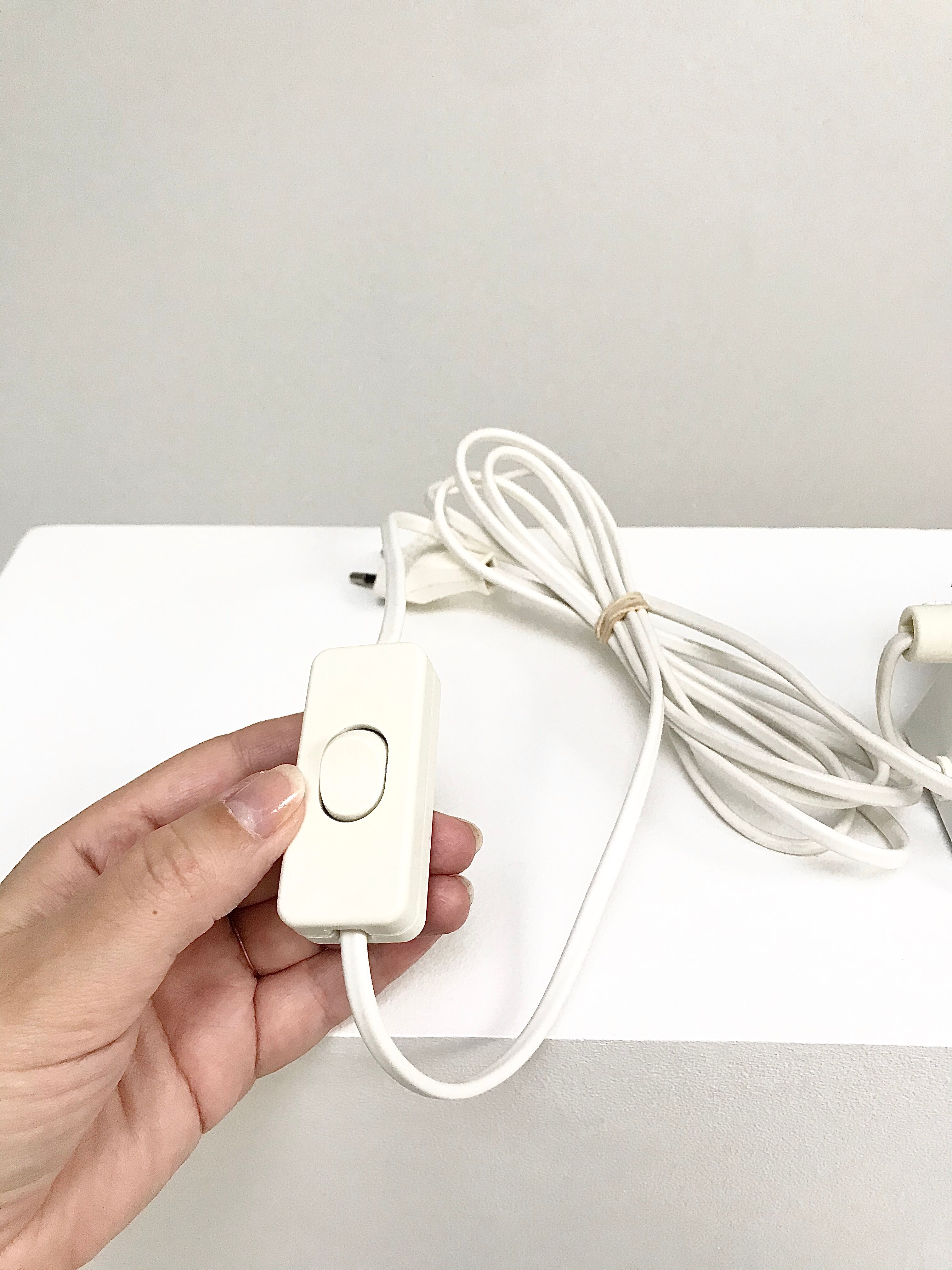 Duo of vintage sconces Ikea, 1980