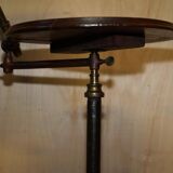 Adjustable Victorian reading or music table Leveson & Son metal