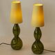 Large vintage Ikea table lamp "Ljusås Salbo" (2009) in glass