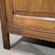 Two-piece Art Deco oak kitchen buffet from the 1930s