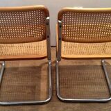 Paire de chaises Marcel Breuer Cesca B32