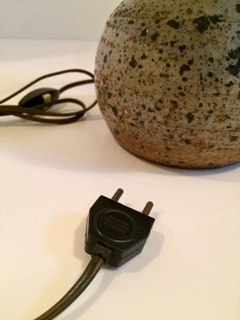 Vintage sandstone lamp