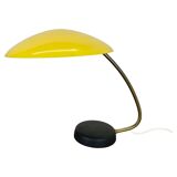 Original Modernist Yellow Metal Table Lamp by Cosack Leuchten, Germany 1960s