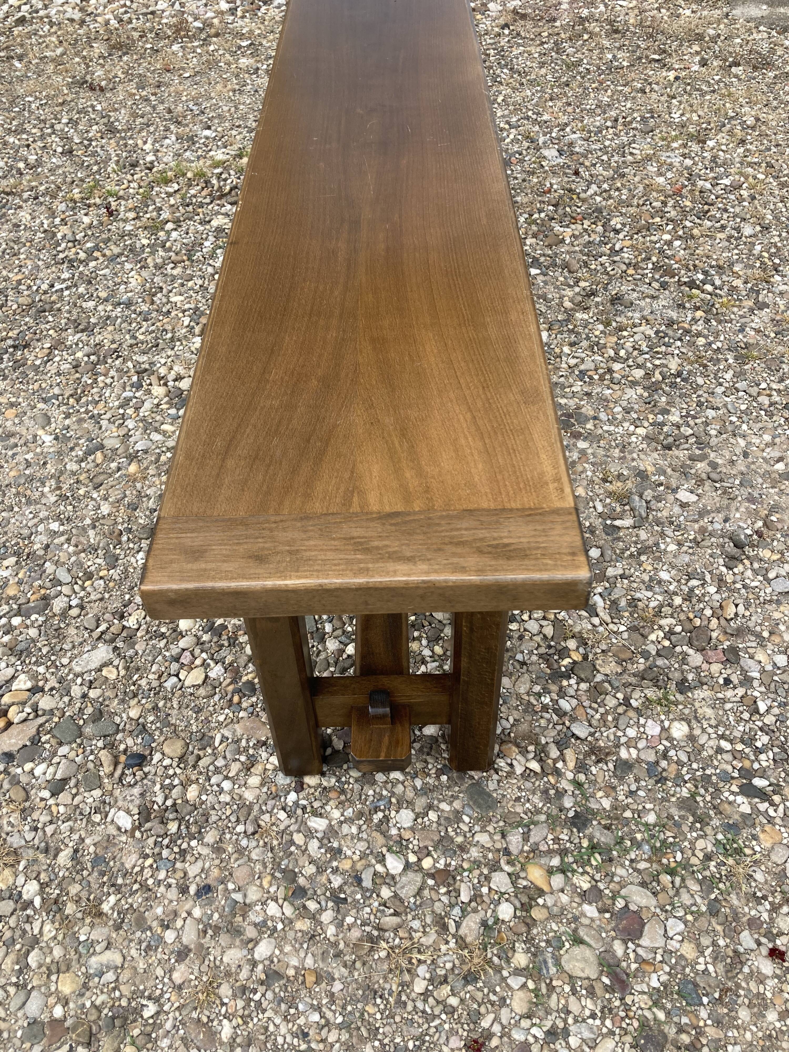 Banc en bois