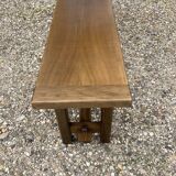 Wooden bench
