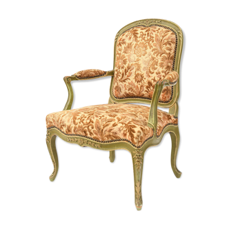 Louis XV style convertible armchair