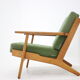 GE290 oak chair by Hans J Wegner for Getama Denmark