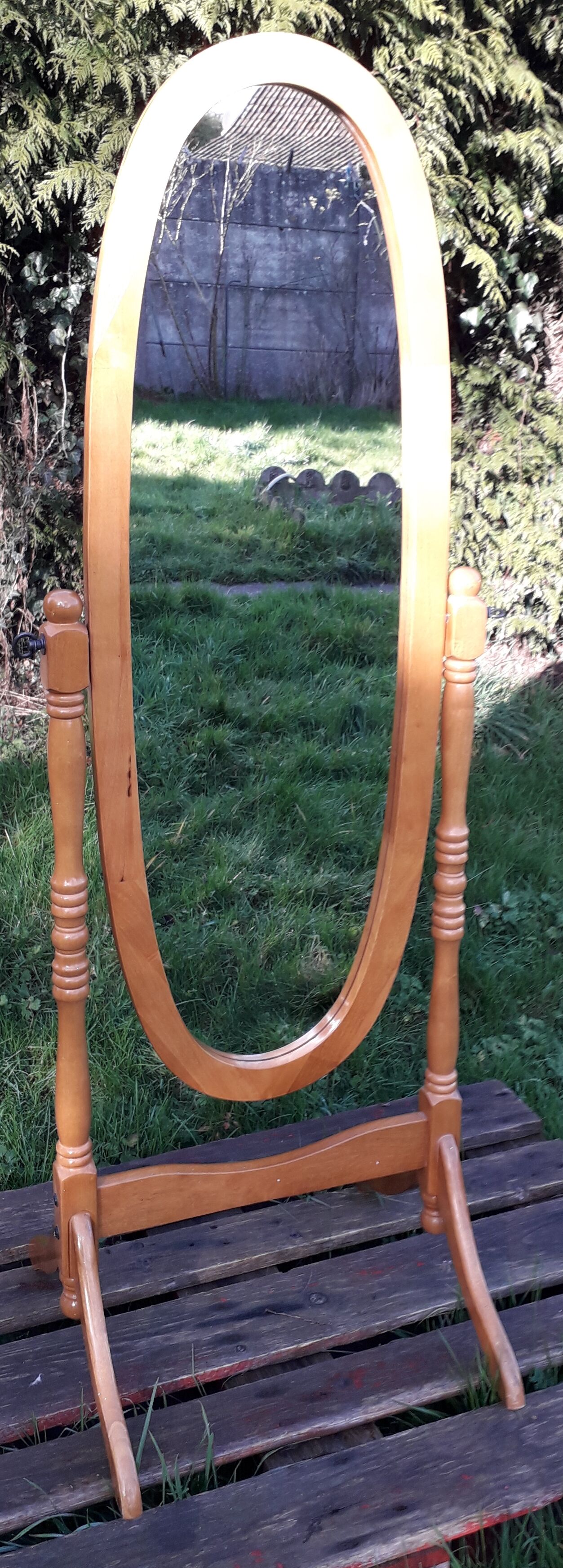 Standing psyche mirror