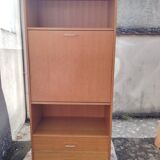 Vintage 60s/70s chest of drawers secretary desk