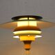 Lampe de bureau danoise verte et jaune par Lyskaer - Modèle 2252